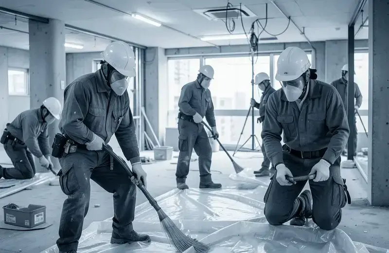 建設後清掃